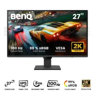 BenQ GW2790Q Office Monitor 27 Inch IPS 2K 100Hz 5Ms Black + HP 150 Wireless Mouse (Gift)