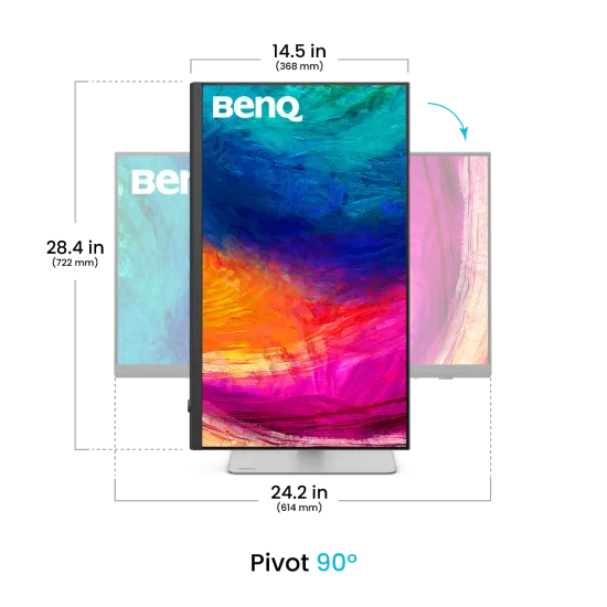 BenQ PD2730S Designer Monitor 27 Inch IPS 5K 60Hz 5Ms Black