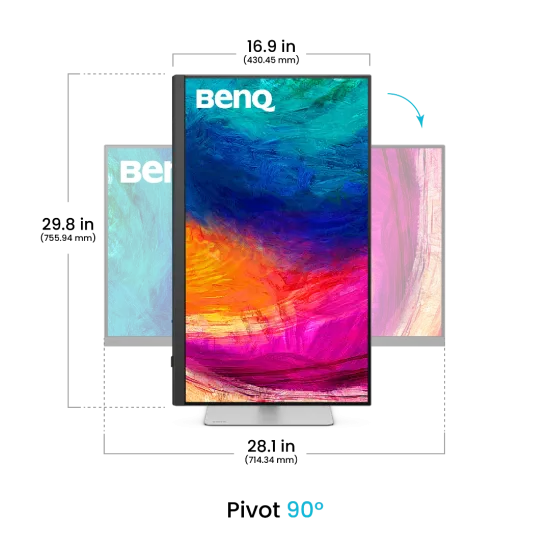 BenQ PD3226G Designer Monitor 32 Inch IPS 4K 144Hz 1Ms White