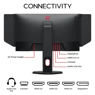BenQ ZOWIE XL2546K 24.5 Inch TN 1080p 240Hz DyAc+ Gaming