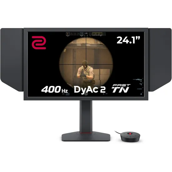 BenQ ZOWIE XL2566X+ Gaming Monitor 24 Inch Fast TN FHD 400Hz Black
