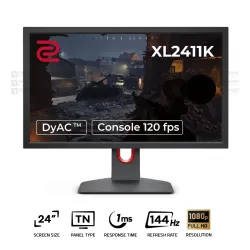 BenQ ZOWIE XL2411K 24 Inch TN 1080p 144Hz Esports Gaming Monitor Black