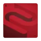 BENQ ZOWIE ROUGE II Extra Large Esports Gaming Mouse Pad 50 x 50 cm Red