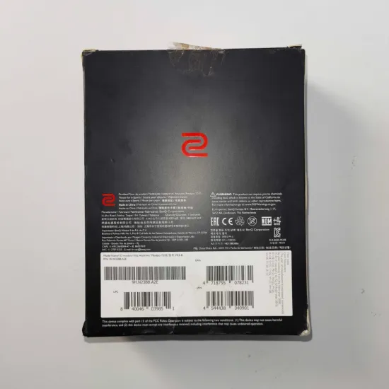 BenQ ZOWIE FK2-B Wired Gaming Mouse 3200 DPI 5 Buttons Black (Open Box)
