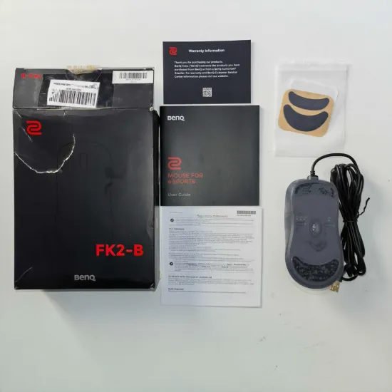 BenQ ZOWIE FK2-B Wired Gaming Mouse 3200 DPI 5 Buttons Black (Open Box)