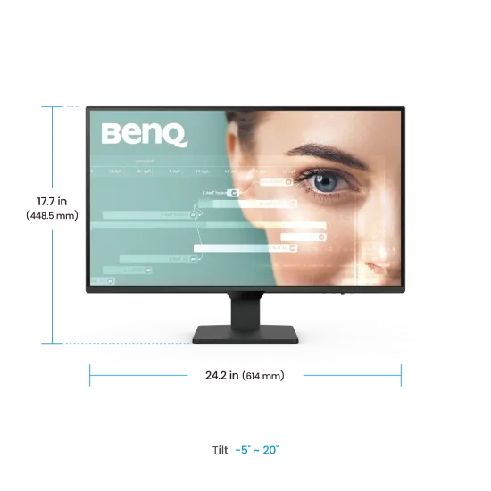 BenQ GW2790Q Office Monitor 27 Inch IPS 2K 100Hz 5Ms Black