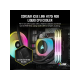 Corsair iCUE Link H170I LCD Liquid Cooler RGB 420mm - Black