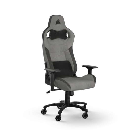 CORSAIR T3 RUSH Fabric Gaming Chair Grey/Charcoal