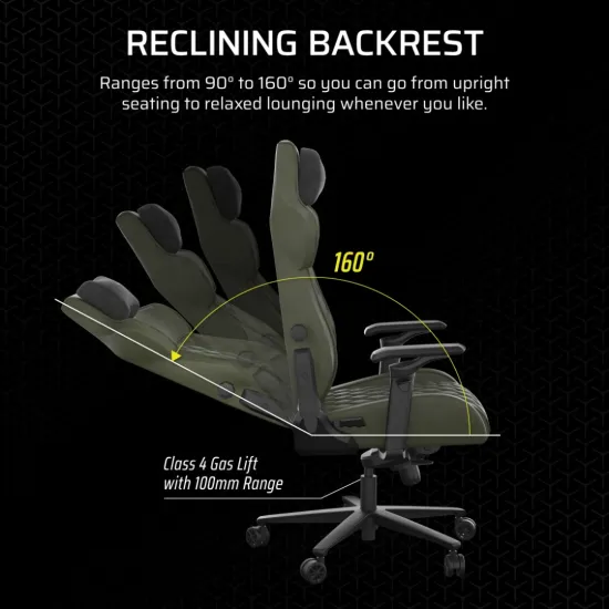 CORSAIR TC500 LUXE Gaming Chair Sherwood