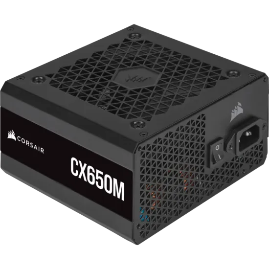 CORSAIR CX650M 650 Watt 80+ Bronze Semi Modular Power Supply