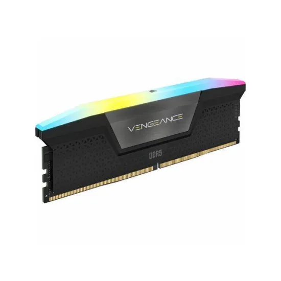 Corsair VENGEANCE DDR5 RAM 64GB (2x32GB) 6600MHz CL32 RGB RAM - Black