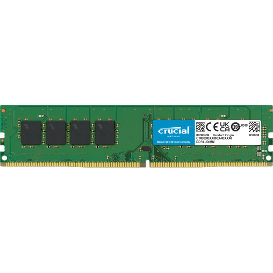  Crucial 8GB DDR4 2666MHz CL19-CB8GU2666 Desktop Memory