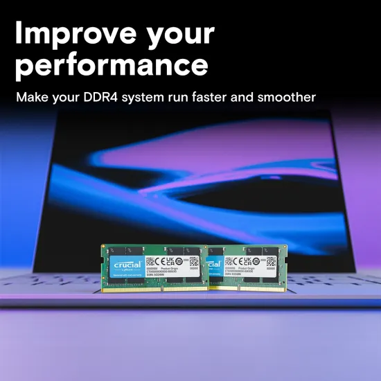 Crucial 8GB 2666MHZ CL19 DDR4 Laptop RAM Tray