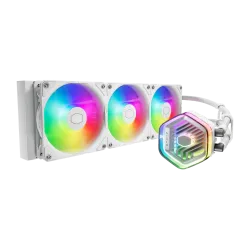 Cooler Master MasterLiquid 360 Atmos ARGB Liquid Cooler White