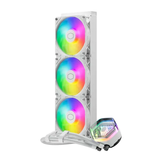 Cooler Master MasterLiquid 360 Atmos ARGB Liquid Cooler White