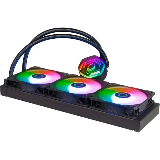 Cooler Master MasterLiquid 360 Atmos ARGB Liquid Cooler Black