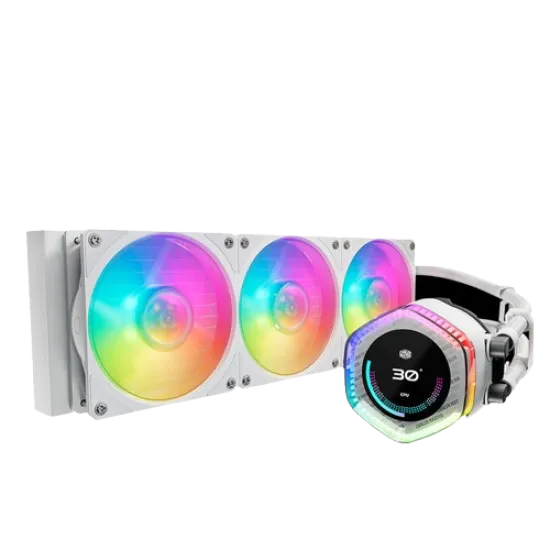 Cooler Master MasterLiquid 360 ION ARGB Liquid Cooler White