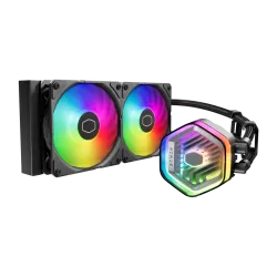 Cooler Master MasterLiquid 240 Atmos ARGB Liquid Cooler Black