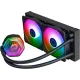 Cooler Master MasterLiquid 240 Atmos ARGB Liquid Cooler Black