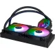 Cooler Master MasterLiquid 240 Atmos ARGB Liquid Cooler Black