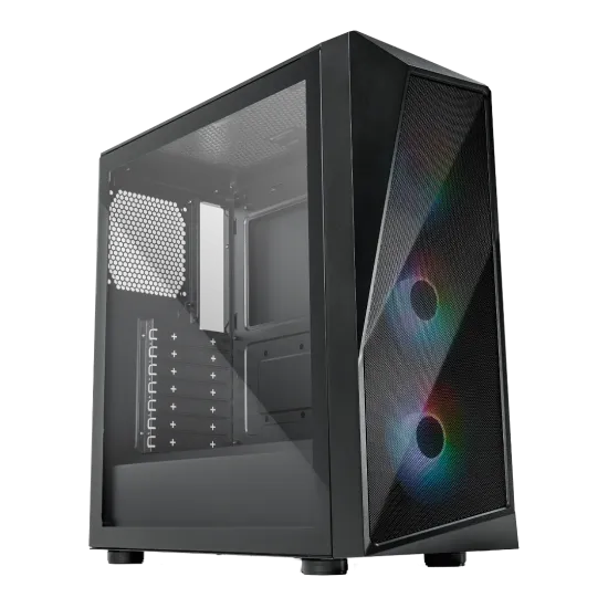 Cooler Master CMP520 Mid Tower 3 Fan ARGB Black