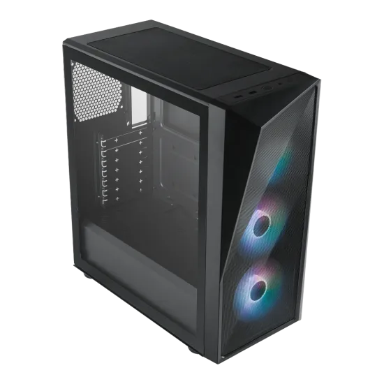 Cooler Master CMP520 Mid Tower 3 Fan ARGB Black