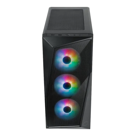 Cooler Master CMP520 Mid Tower 3 Fan ARGB Black