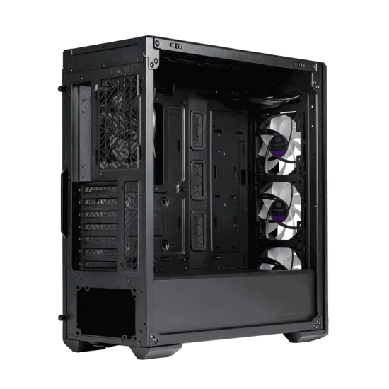 Cooler Master MasterBox MB520 MESH Mid Tower Case 3 Fan ARGB Black