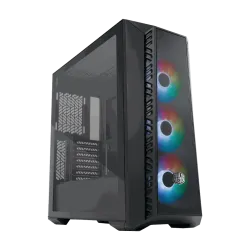 Cooler Master MasterBox MB520 MESH Mid Tower Case 3 Fan ARGB Black