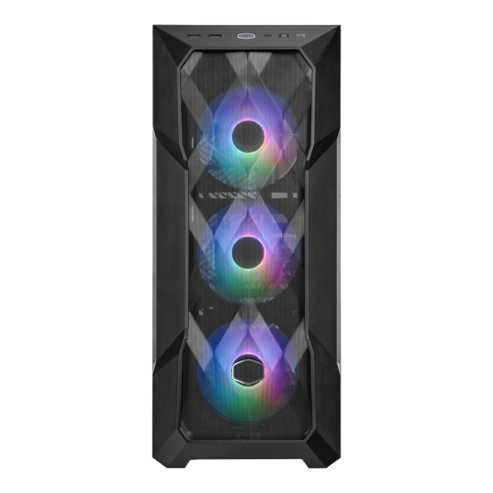 Cooler Master TD500 V2 Mesh ARGB (3x120mm ARGB fan) Case - Black