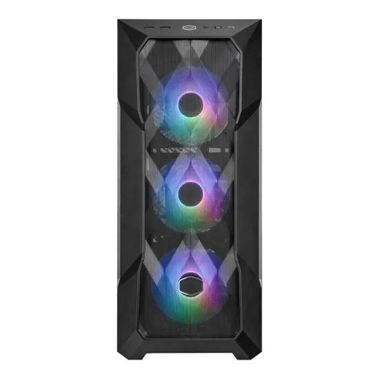 Cooler Master TD500 V2 Mesh ARGB (3x120mm ARGB fan) Case - Black