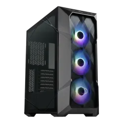 Cooler Master TD500 V2 Mesh Mid Tower Case 3 Fan ARGB Black