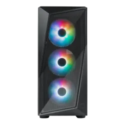 Cooler Master CMP520 Mid Tower Case 3 Fan ARGB Black + Cooler Master Elite NEX PN600 Power Supply
