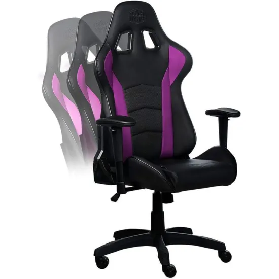 Cooler Master Caliber R1 Gaming Chair Black Purple
