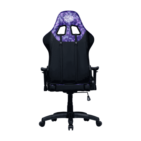 Cooler Master Caliber R1S Camo Gaming Chair - Black/Purple