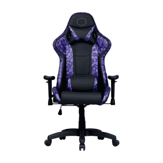 Cooler Master Caliber R1S Camo Gaming Chair - Black/Purple