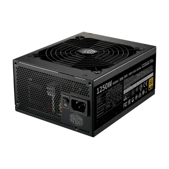 Cooler Master MWE GOLD 1250-V2 80 PLUS Full Modular Power Supply