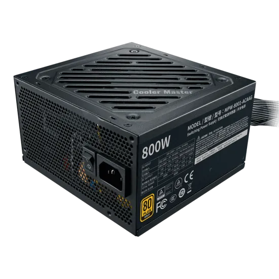 Cooler Master G800 80 PLUS Gold 800W Non Modular Power Supply