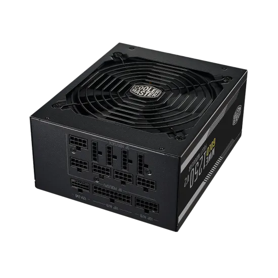 Cooler Master MWE V2 1250 Watt 80+ Gold Fully Modular ATX 3.1 Power Supply 