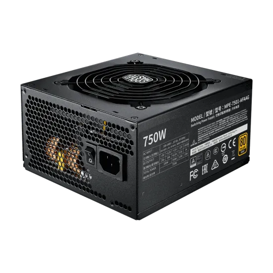 Cooler Master MWE Gold 750 V2 Gold 750W Fully Modular Power Supply