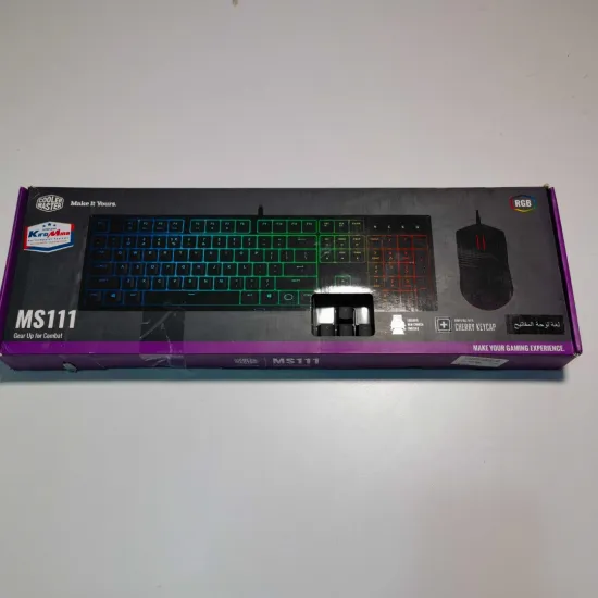 Cooler Master MS111 Gaming Mouse and Membrane Keyboard Combo	Open Box