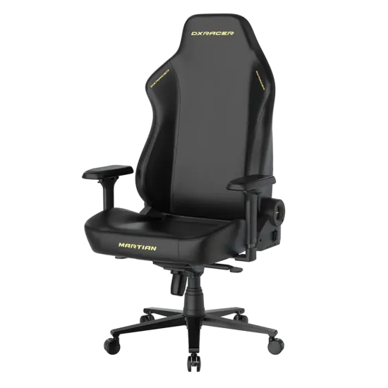 DXRacer MARTIAN Series Electric Massage Large Gaming Chair Black