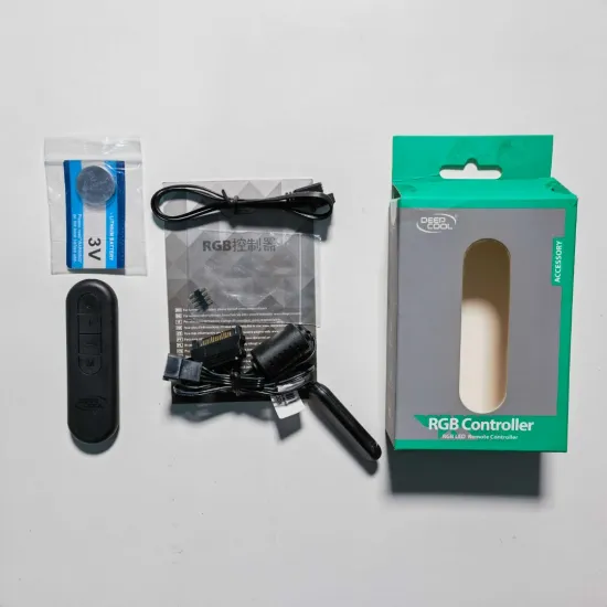 DeepCool RGB CONTROLLER + Remote Black ( Open Box )