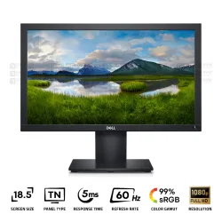 DELL E1920H Monitor 18.5 Inch TN HD 60Hz 5Ms Black