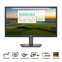 DELL E2222H Monitor 21.45 Inch VA FHD 60Hz 5Ms Black
