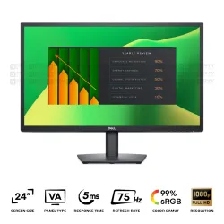 DELL E2423H Monitor 23.8 Inch VA FHD 75Hz 5Ms Black