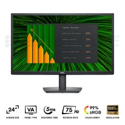 DELL E2423HN Monitor 23.8 Inch VA FHD 75Hz 5Ms Black