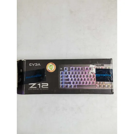 EVGA Z12 RGB Membrane Gaming Keyboard Black (Open Box)