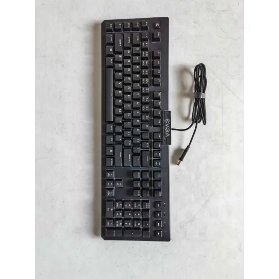 EVGA Z12 RGB Membrane Gaming Keyboard Black (Open Box)