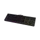 EVGA Z12 RGB Membrane Gaming Keyboard Black ,5 Programmable Macro Keys, Dedicated Media Keys, Water Resistant